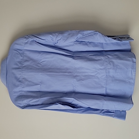 Klauss Boehler Slim Fit Blue Dress Shirt- Size 16.5 - Picture 4 of 14